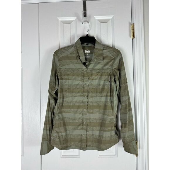 REI Womens Button Front Shirt Size Small - Picture 1 of 4